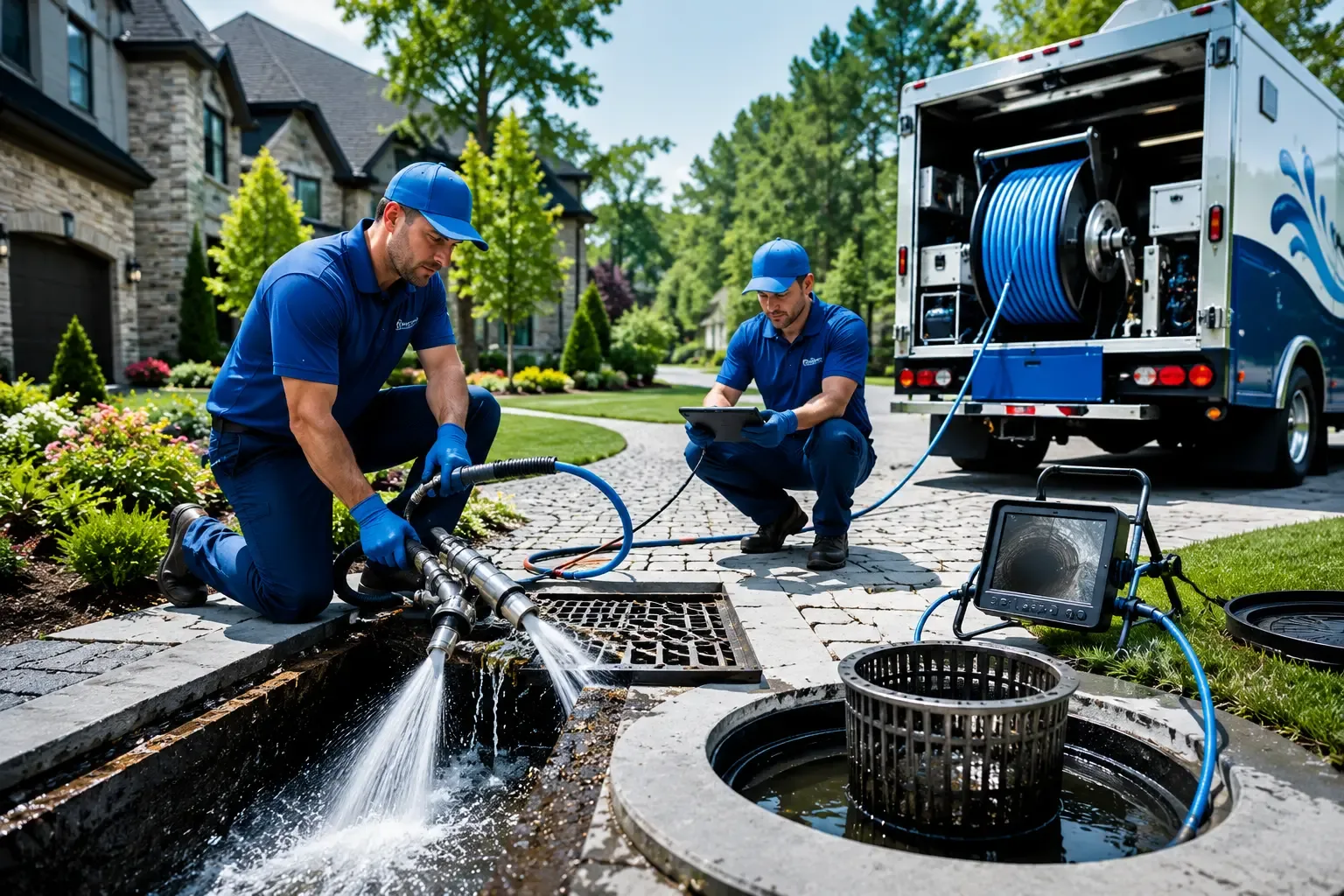 Local outdoor drain cleaning professionals in Eldred, IL